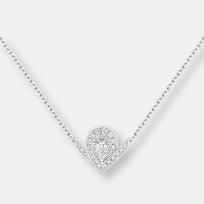 Pendentif goutte joséphine aigrette