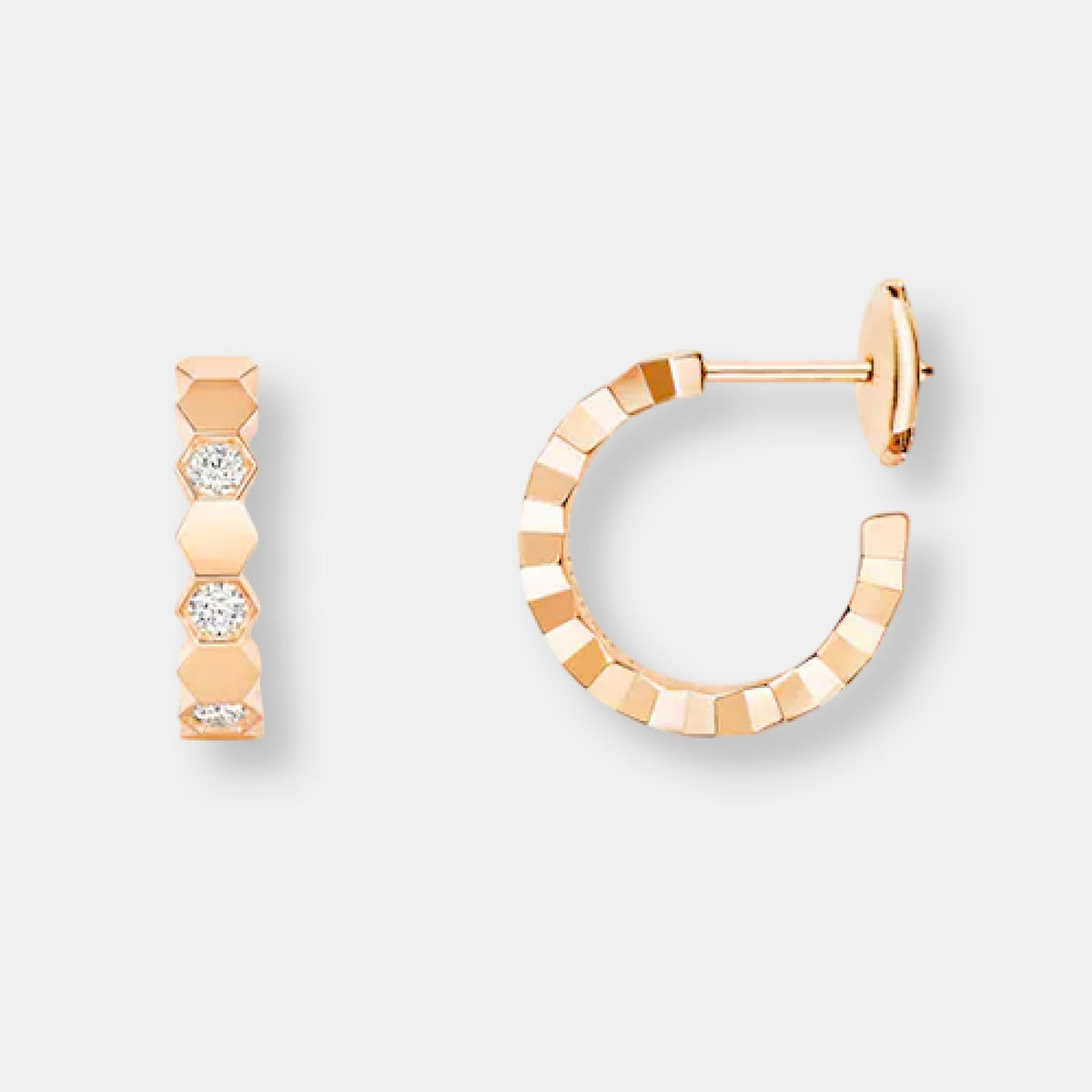Boucles d'oreilles créoles  bee de chaumet