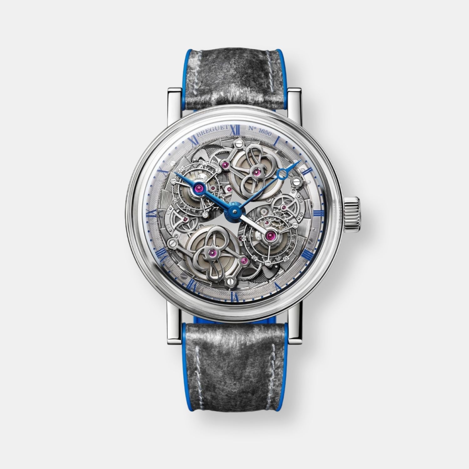Montre classique double tourbillon 5345 "quai de l'horloge"