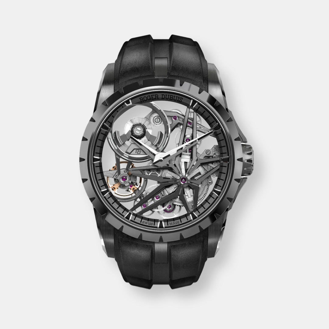 Montre excalibur mb céramique noire 42 mm