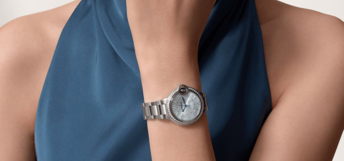 Montre ballon bleu de cartier