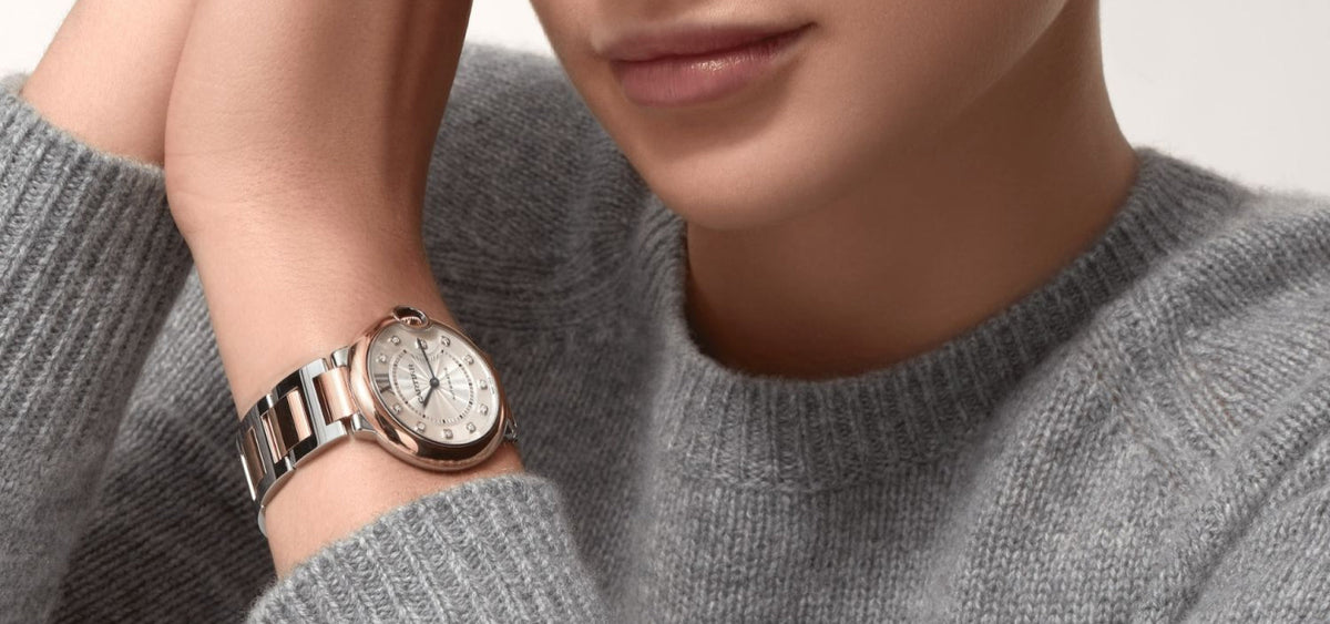Montre ballon bleu de cartier