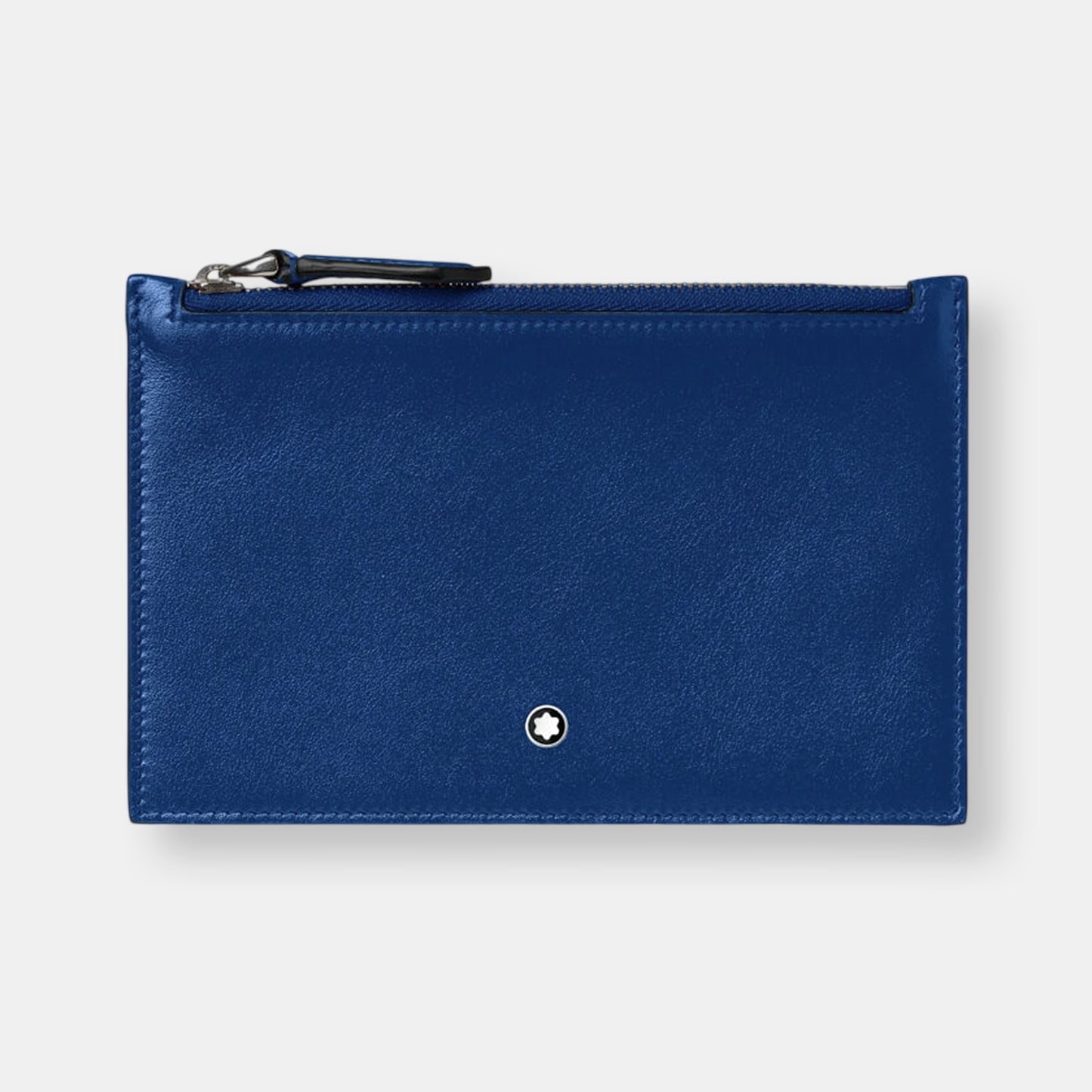 Meisterstück porte-cartes zippé bleu