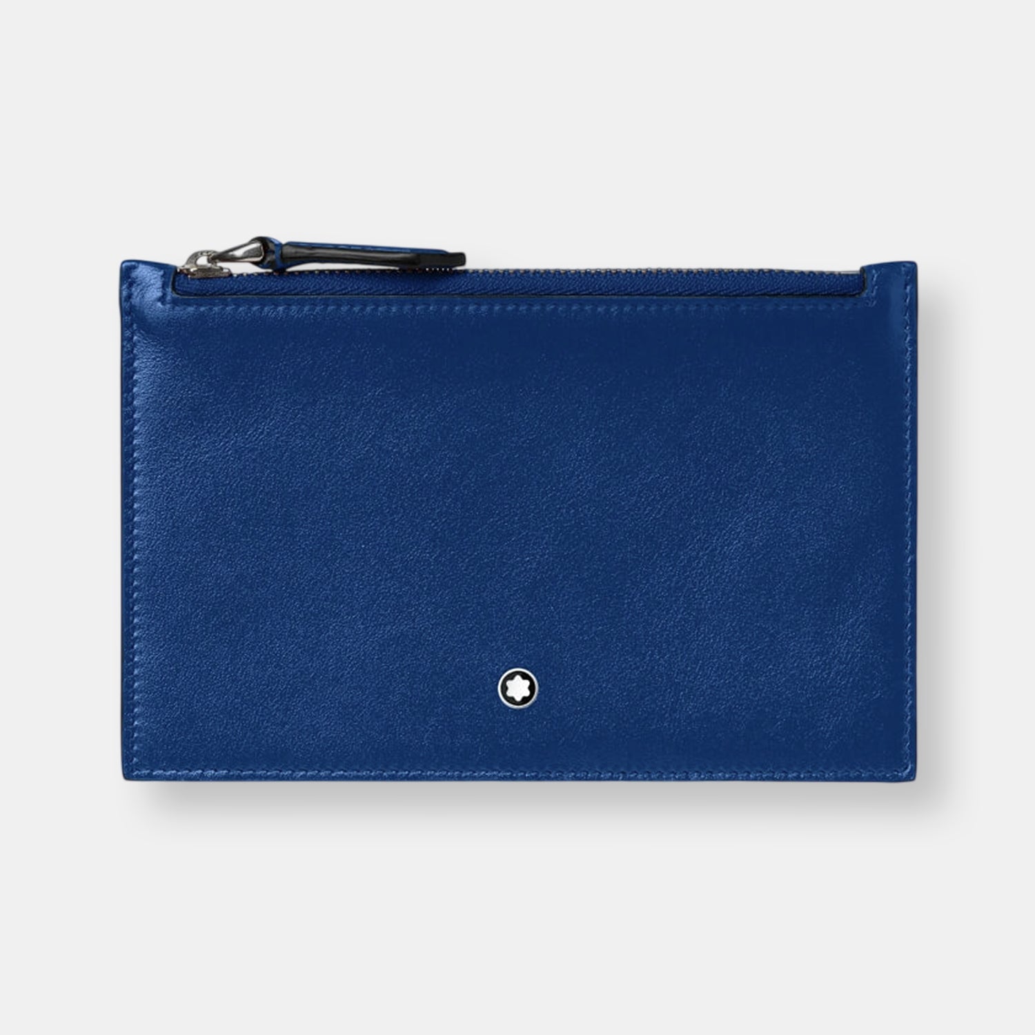 Meisterstück porte-cartes zippé bleu