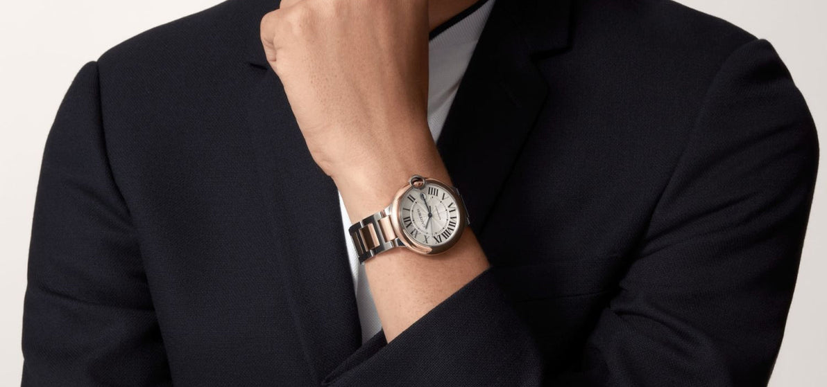 Montre ballon bleu de cartier