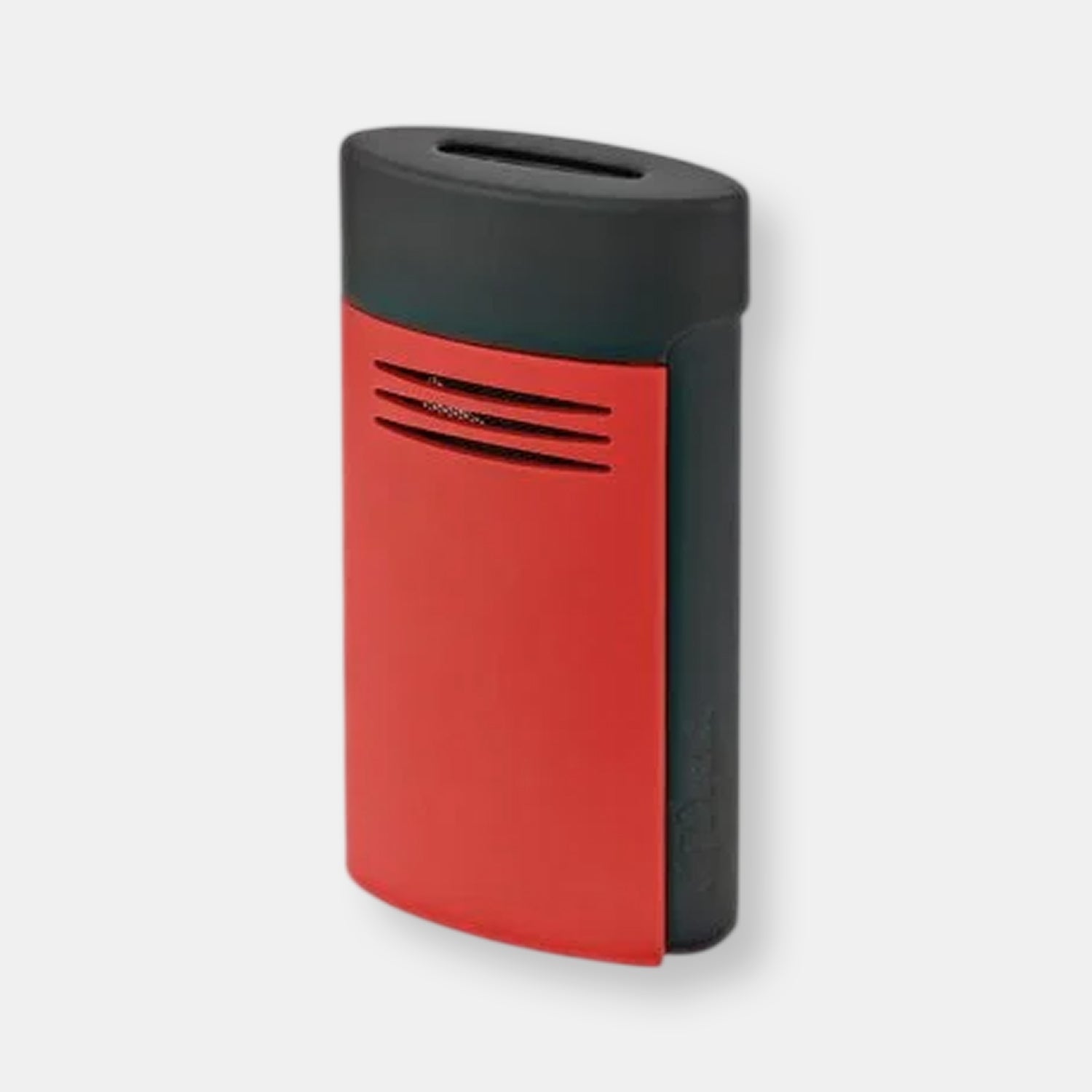 Briquet megajet noir et rouge mat
