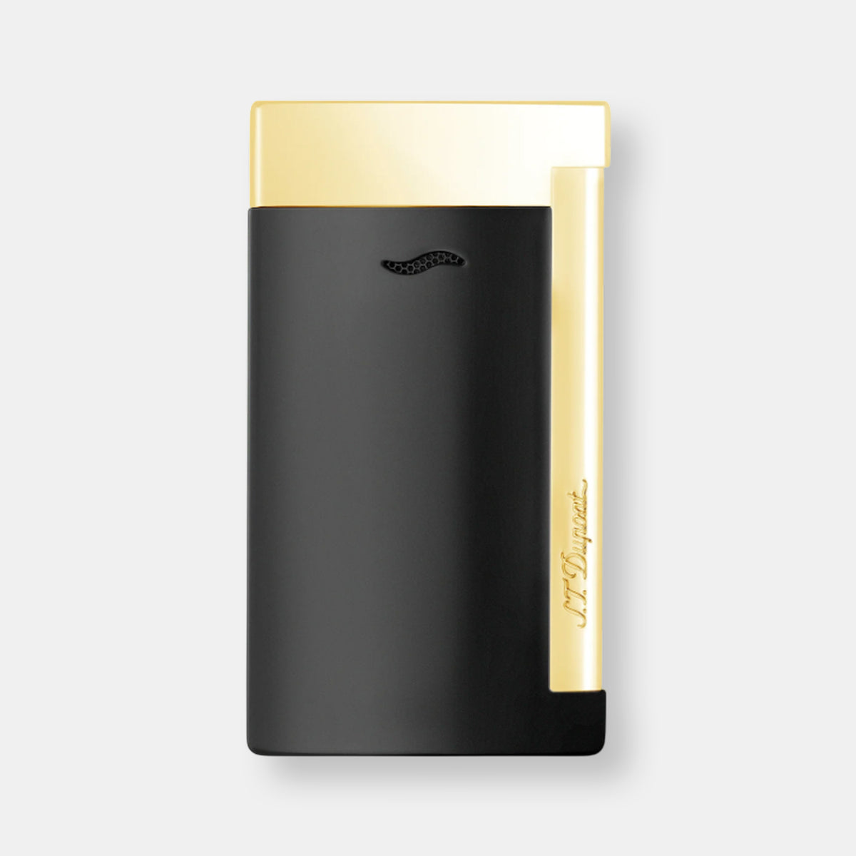 Briquet slim 7 noir et doré