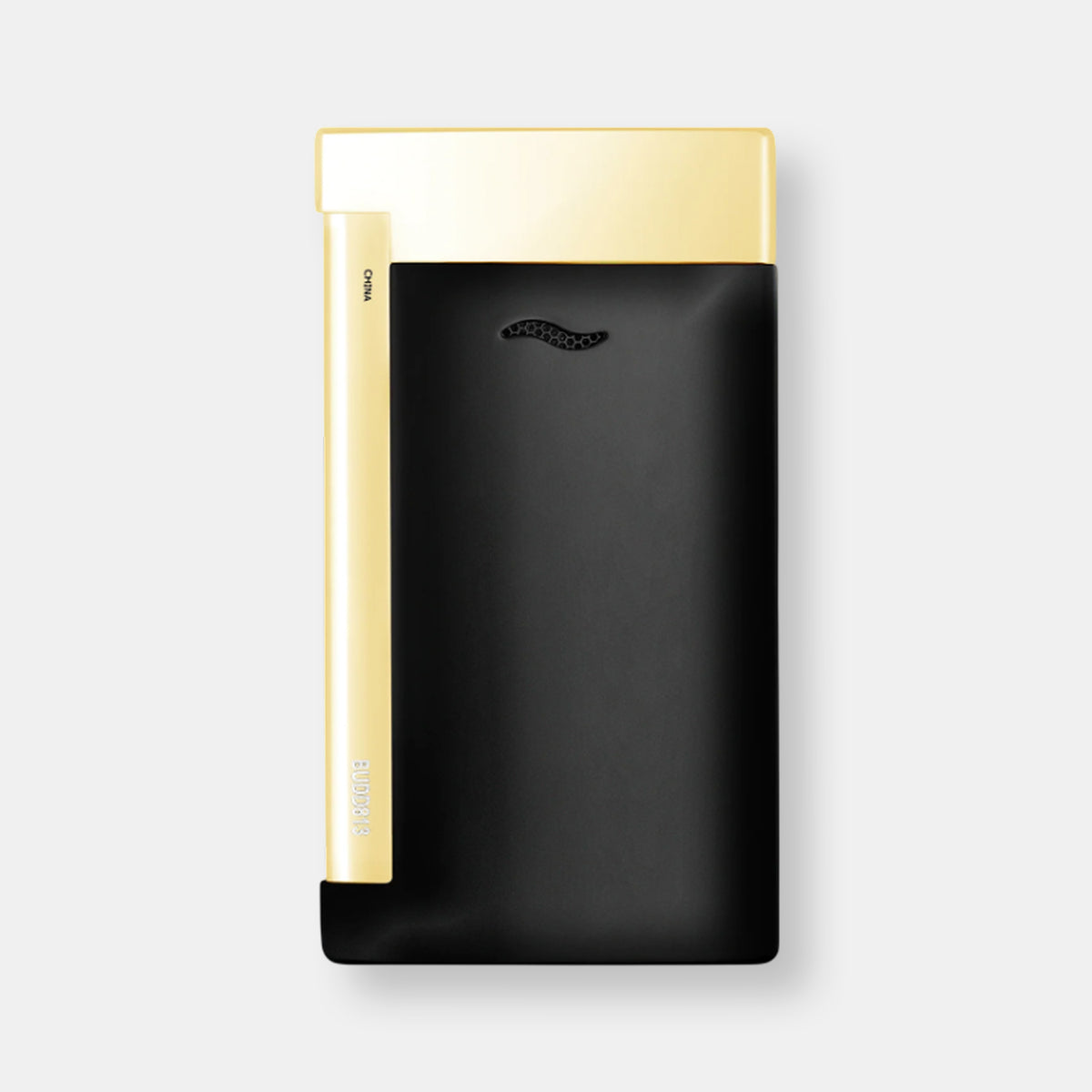 Briquet slim 7 noir et doré
