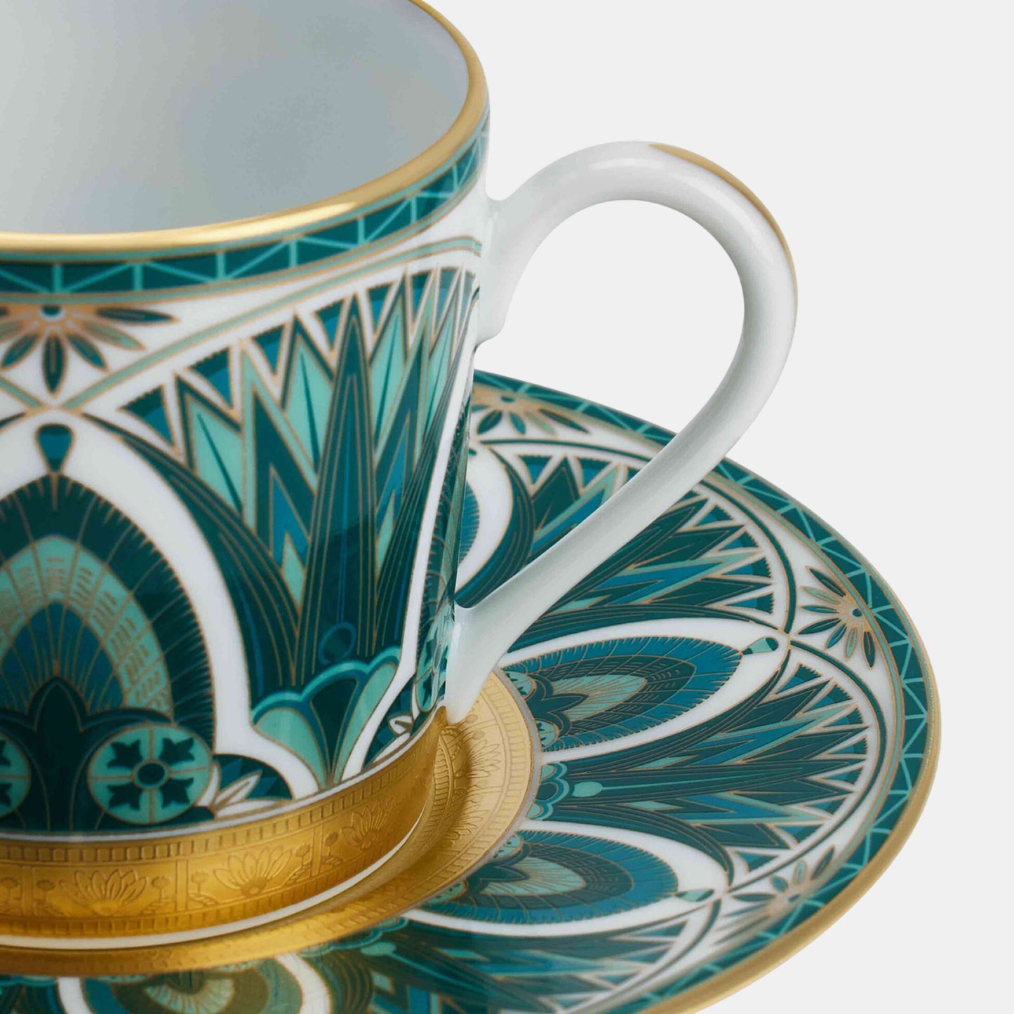 Rêves du nil coffret 4 tasses & soucoupes café