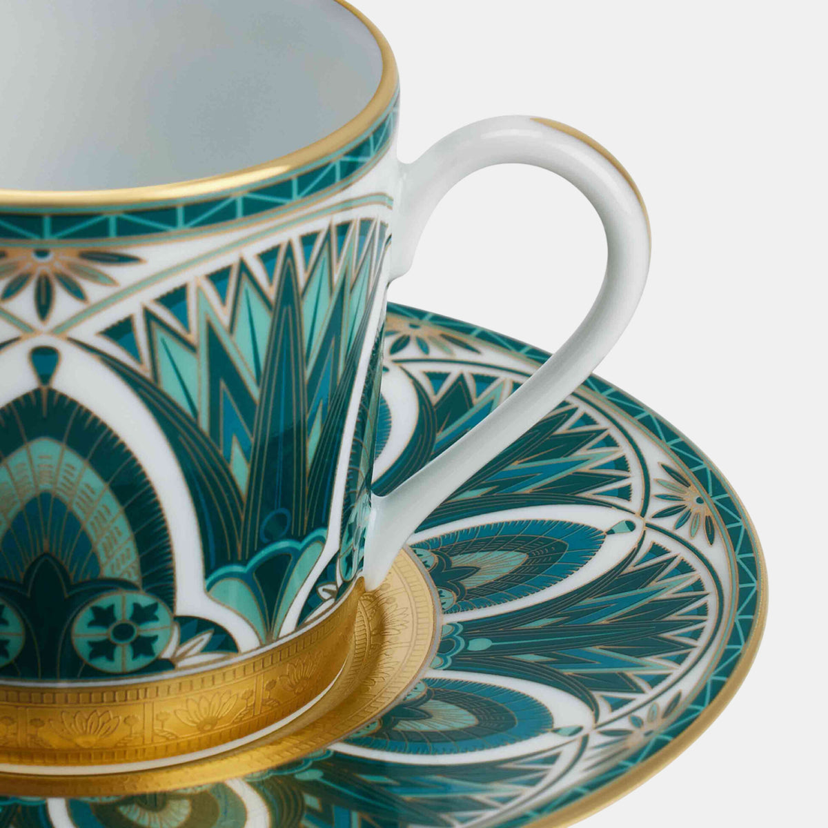 Rêves du nil coffret 4 tasses & soucoupes café