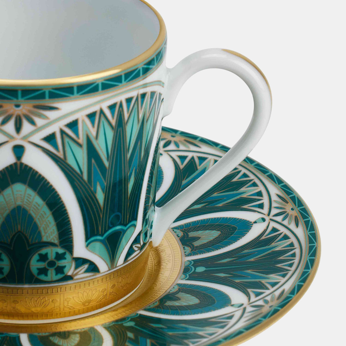 Rêves du nil coffret 4 tasses & soucoupes café