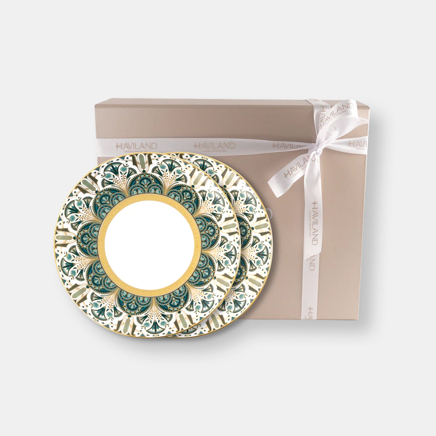 Rêves du nil coffret 2 assiettes dessert