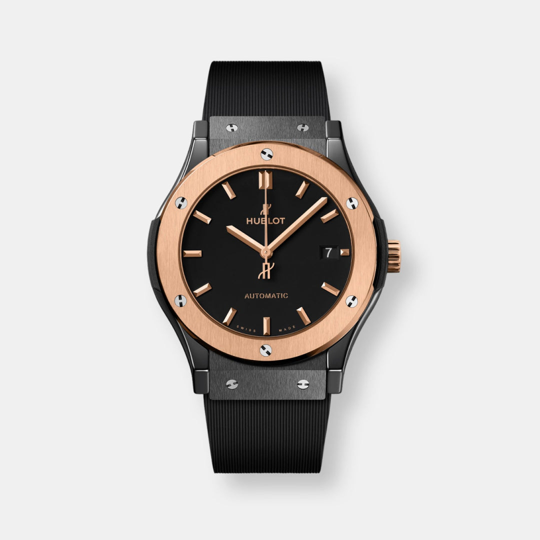 Montre classic fusion ceramic king gold