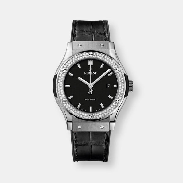 Montre classic fusion titanium diamonds