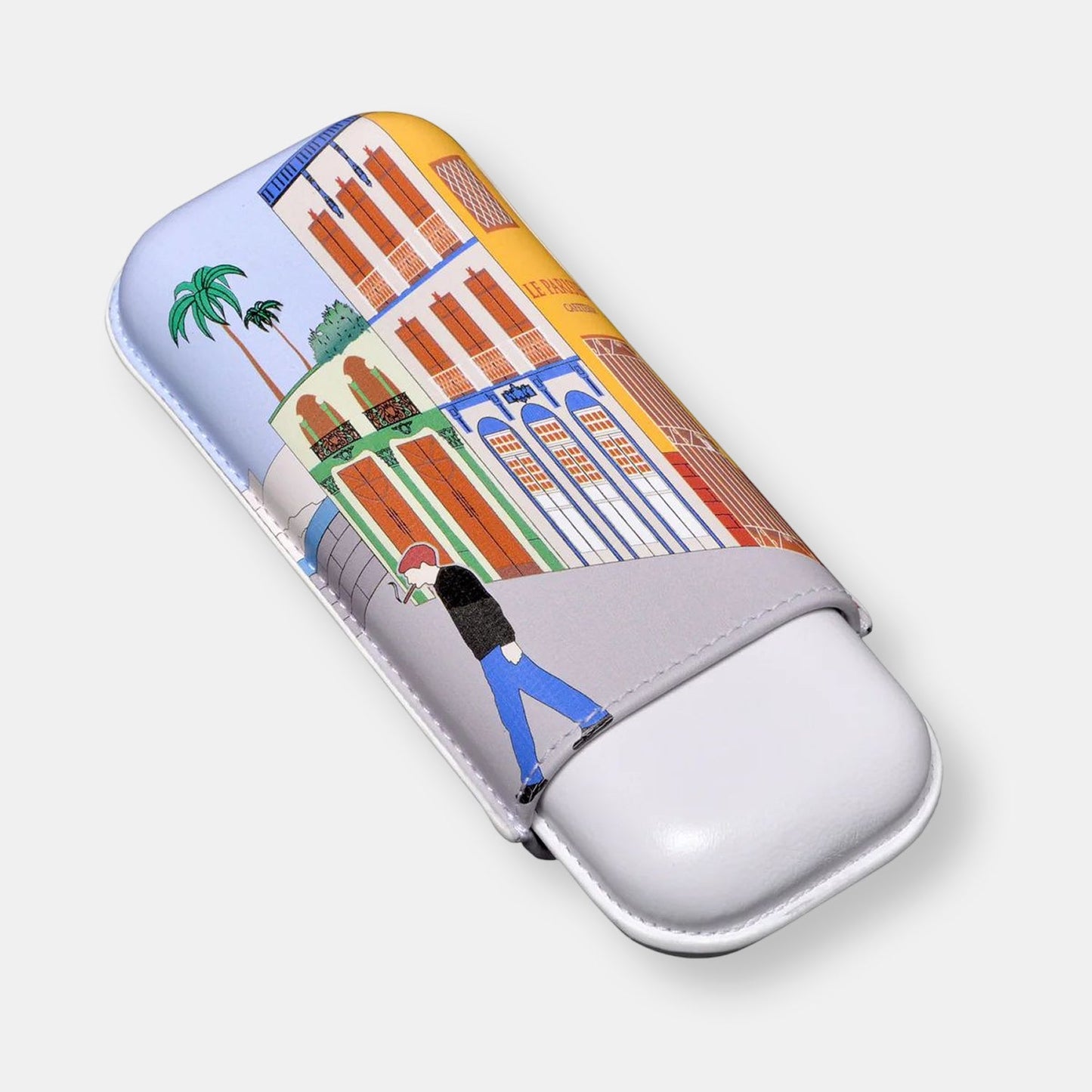 Etui cuir "casa cubana le parisien" 2 cigares calibre 27