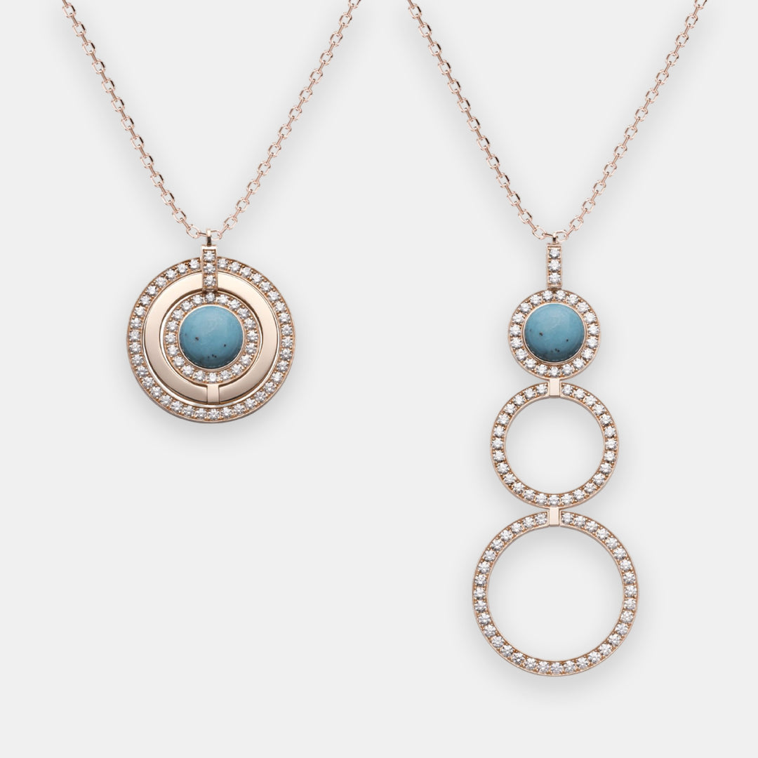Pendentif saturn pm