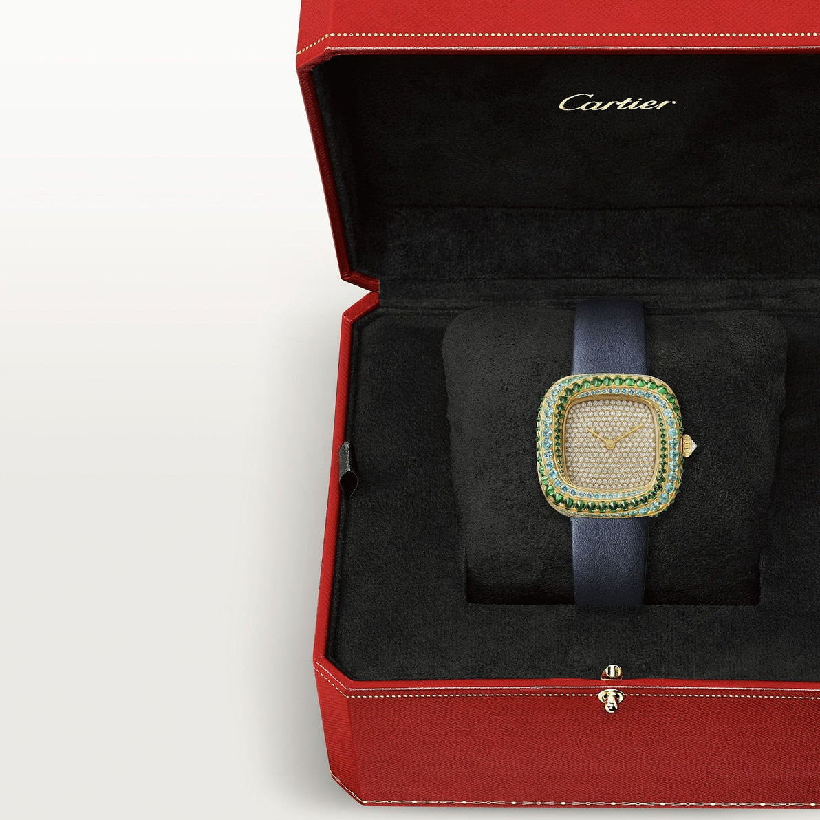 Montre coussin de cartier