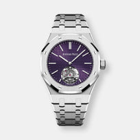 Montre royal oak tourbillon volant automatique extra-plat (rd#3) « 50 ans »