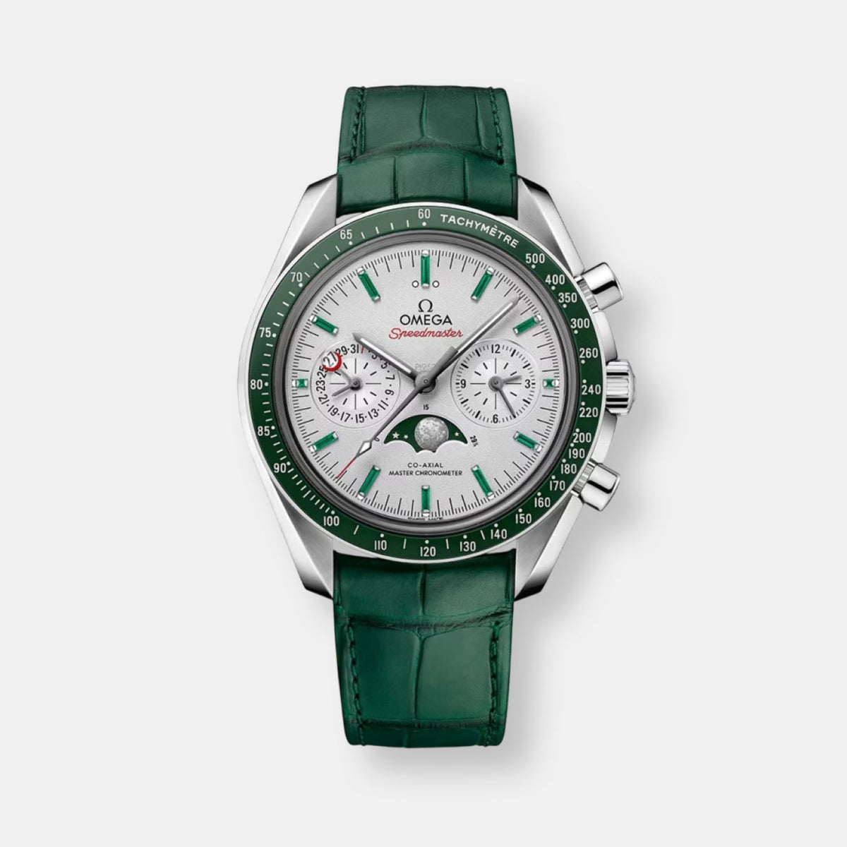 Montre speedmaster phases de luneco‑axial master chronometer moonphase chronograph 44.25 mm