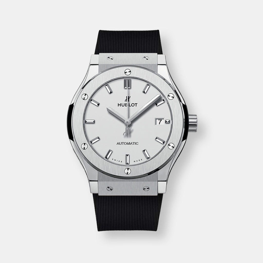 Montre classic fusion titanium opalin