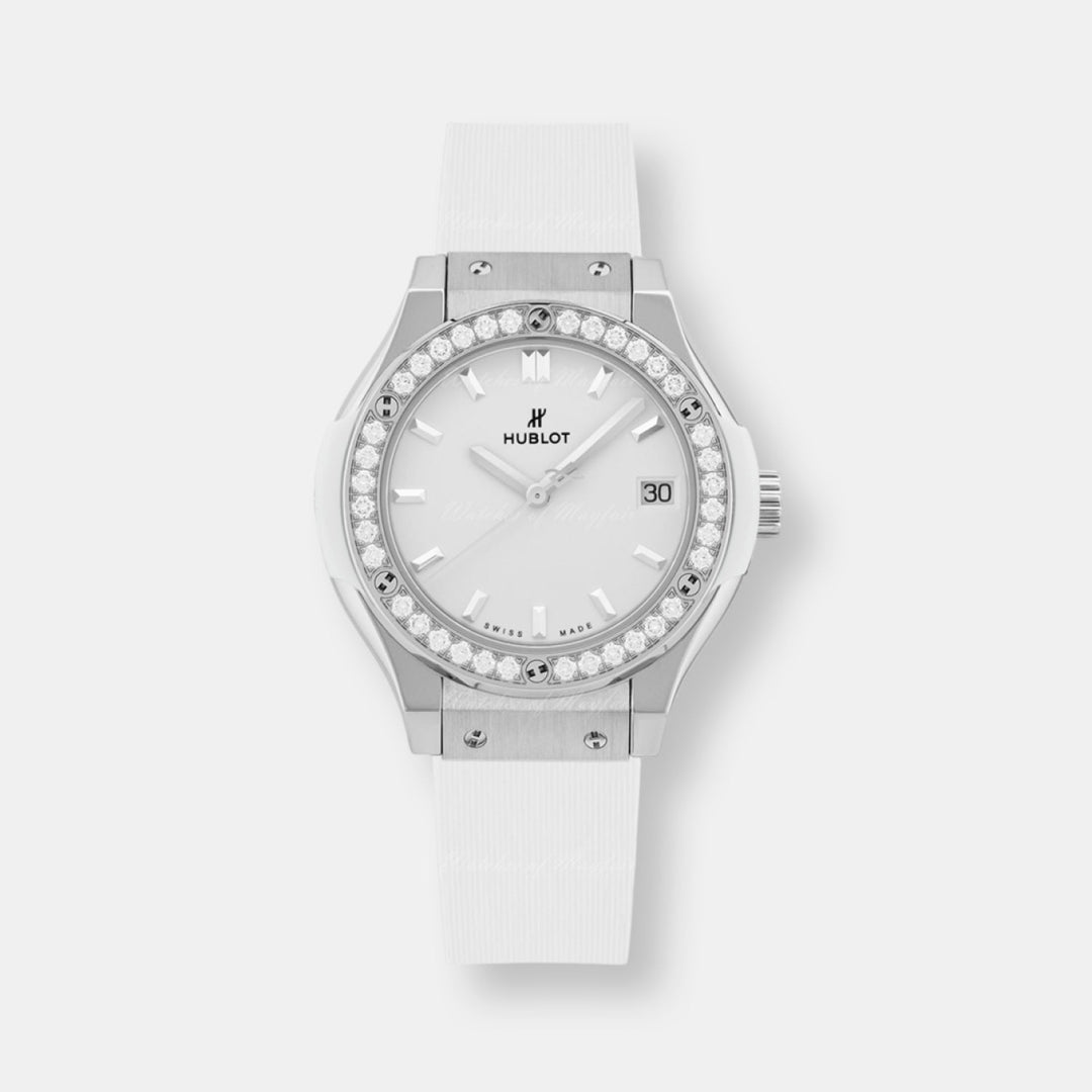 Montre classic fusion titanium diamonds