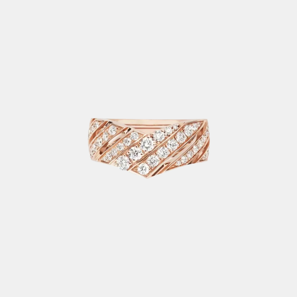 Bague joséphine aigrette