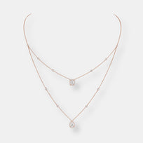 Collier my twin 2 rangs 0.40ctx2