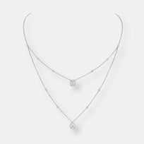 Collier my twin 2 rangs 0.40ctx2