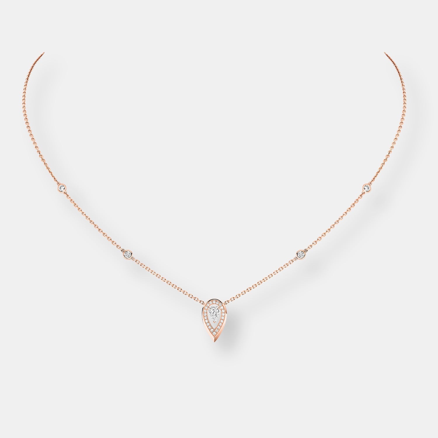 Collier fiery 0.10ct