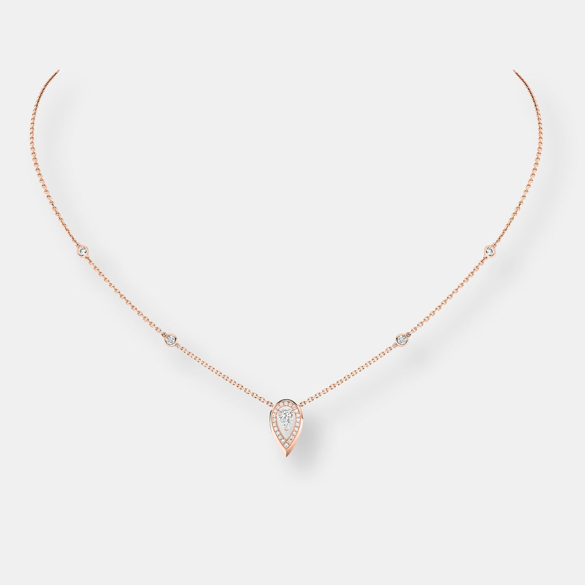 Collier fiery 0.10ct