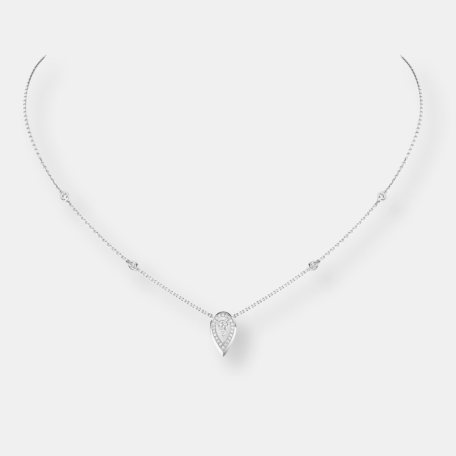 Collier fiery 0.10ct