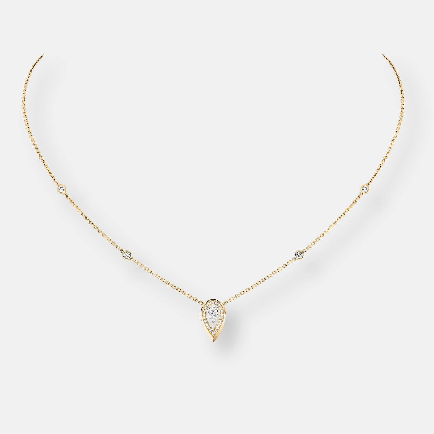 Collier fiery 0.10ct