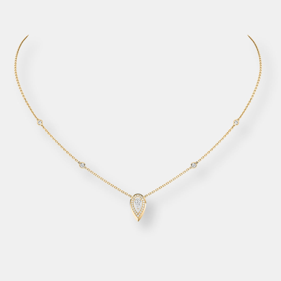 Collier fiery 0.10ct