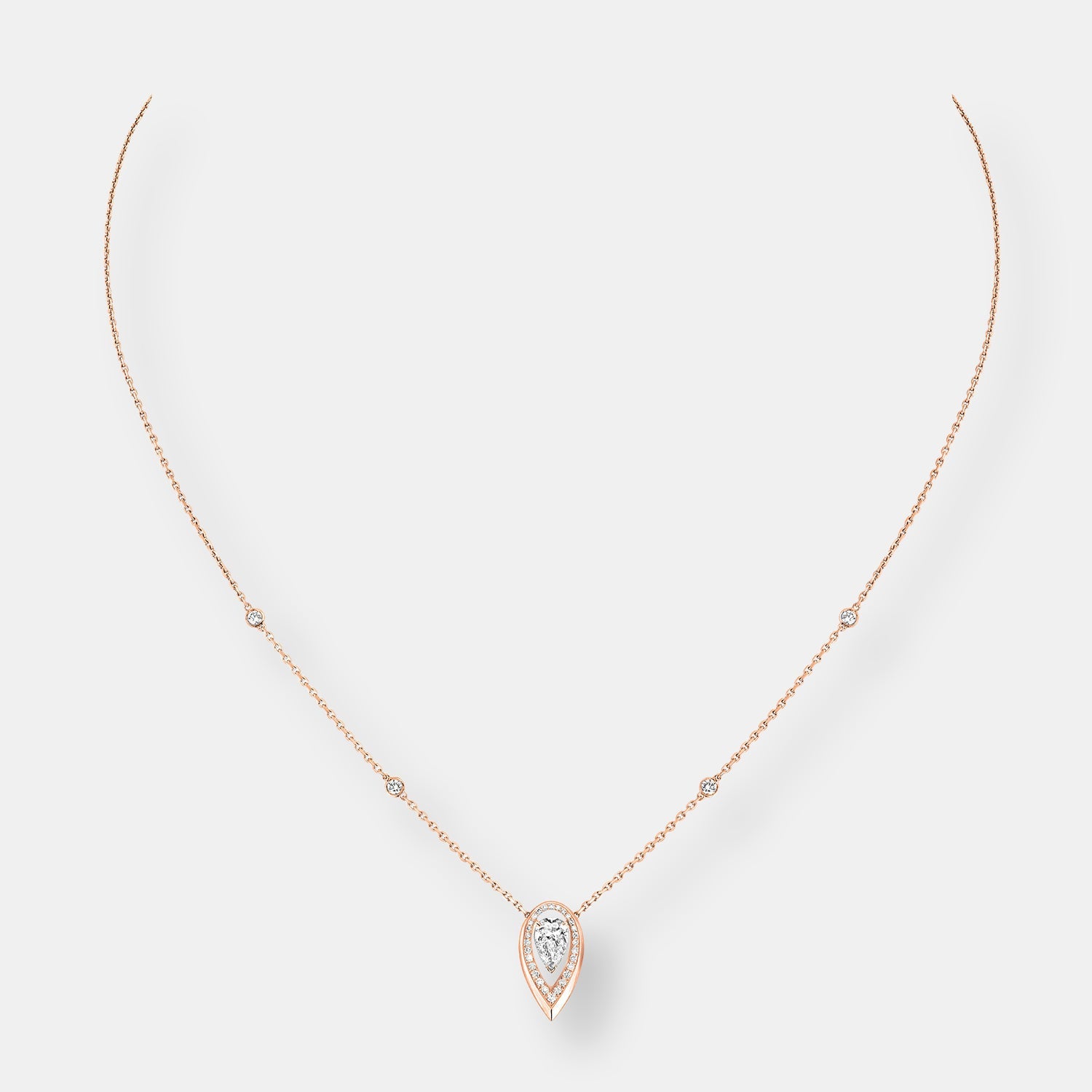 Collier fiery 0.25ct