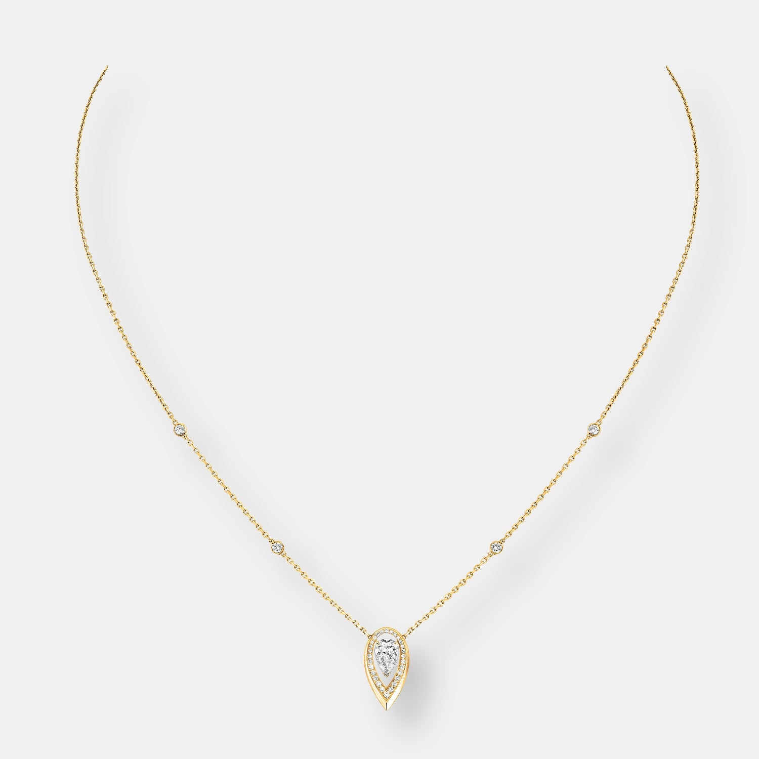 Collier fiery 0.25ct