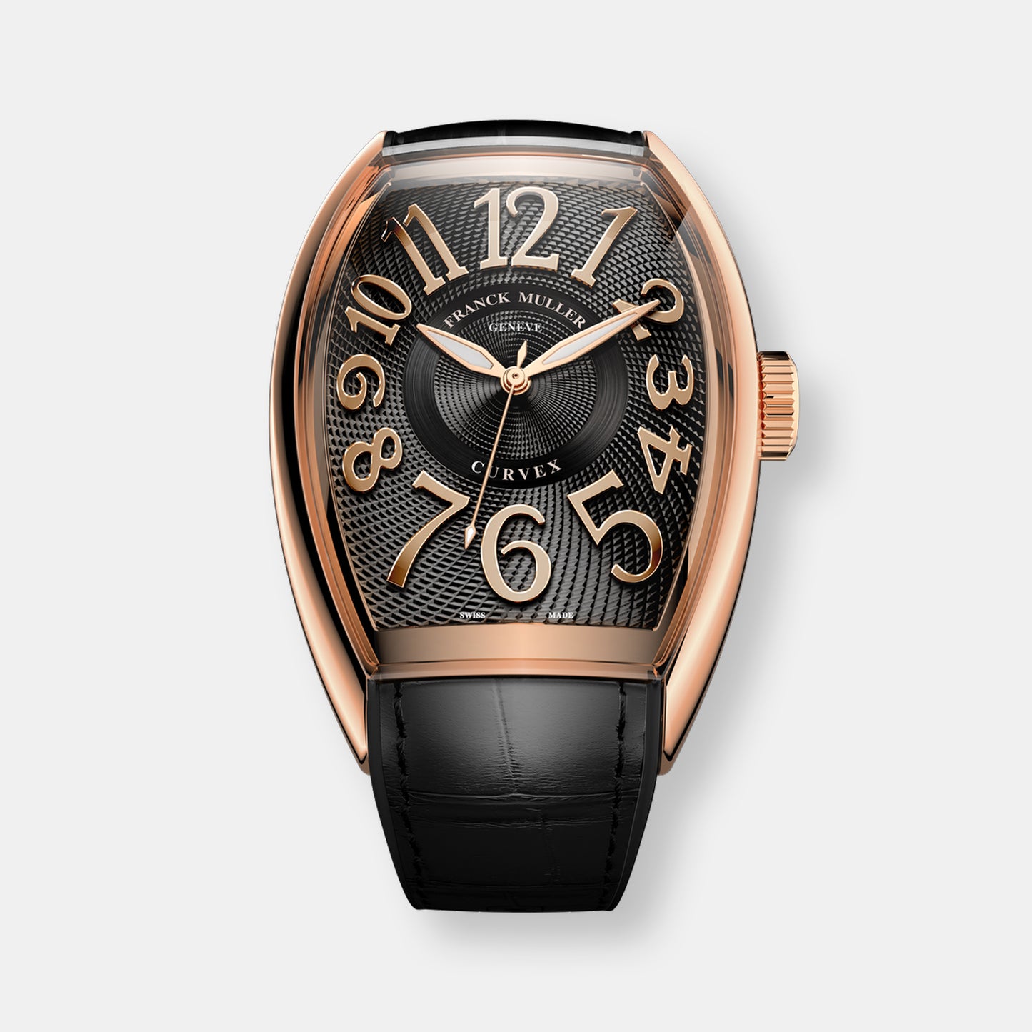 Montre cintrée curvex