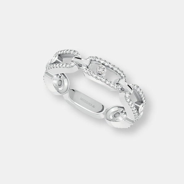 Bague move uno multi pavée