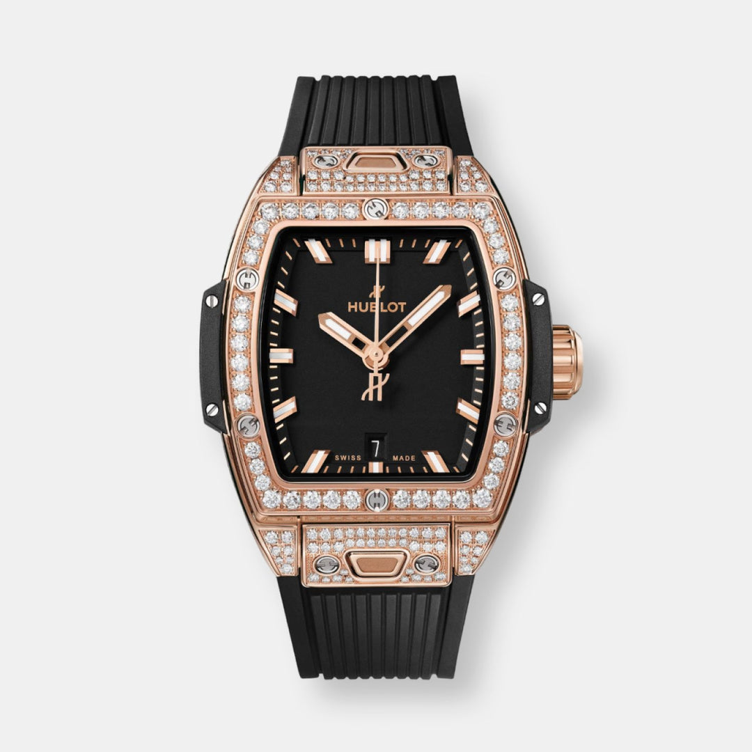 Montre spirit of big bang king gold pavé
