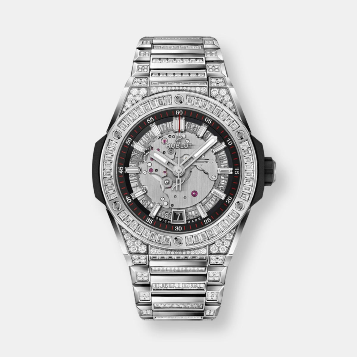Montre big bang integrated time only titanium jewellery