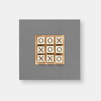 Tic tac toe buffle gris