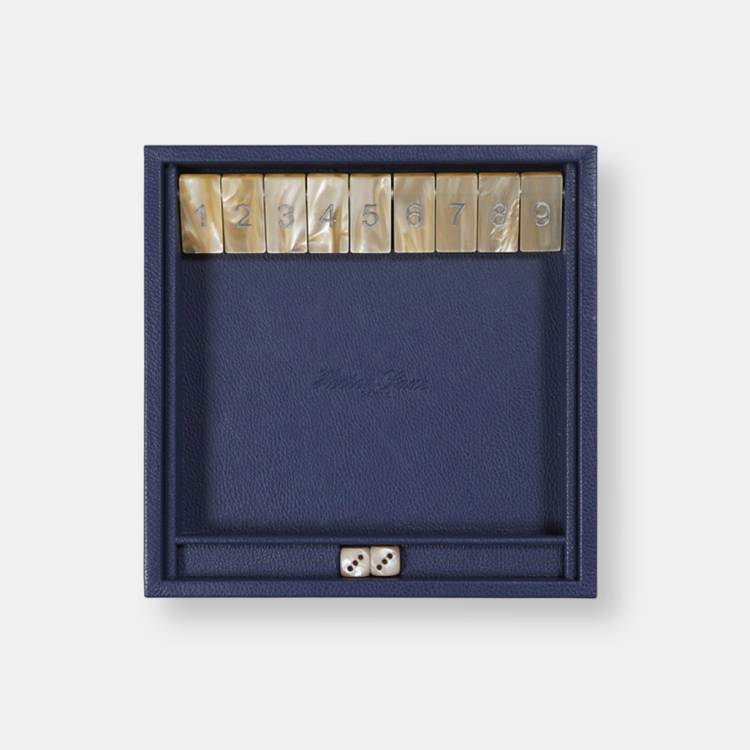 Shut the box bleu de france