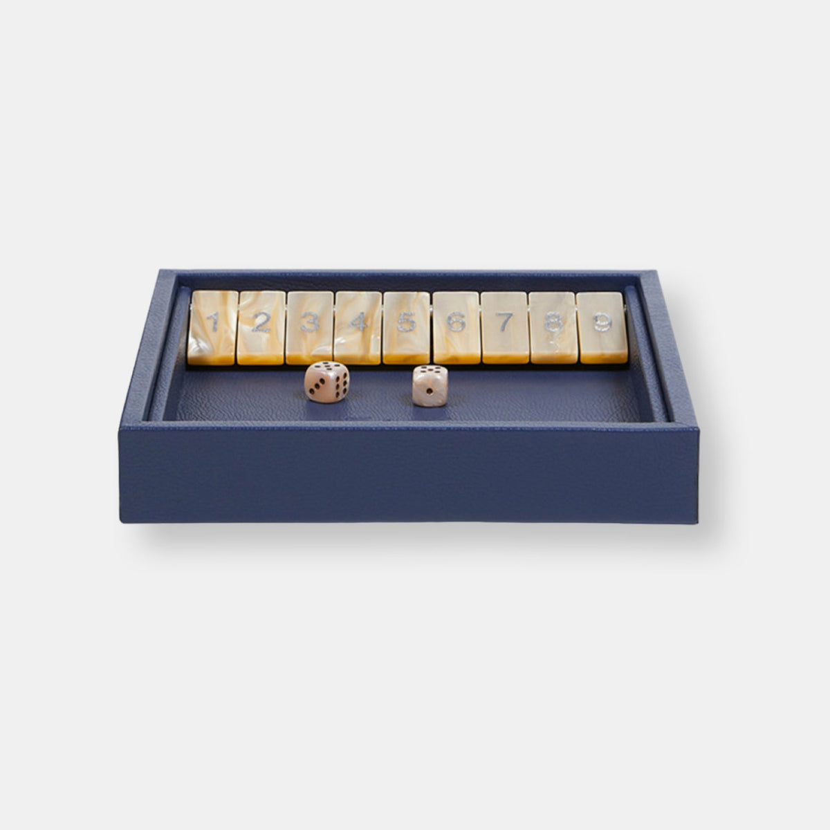 Shut the box bleu de france
