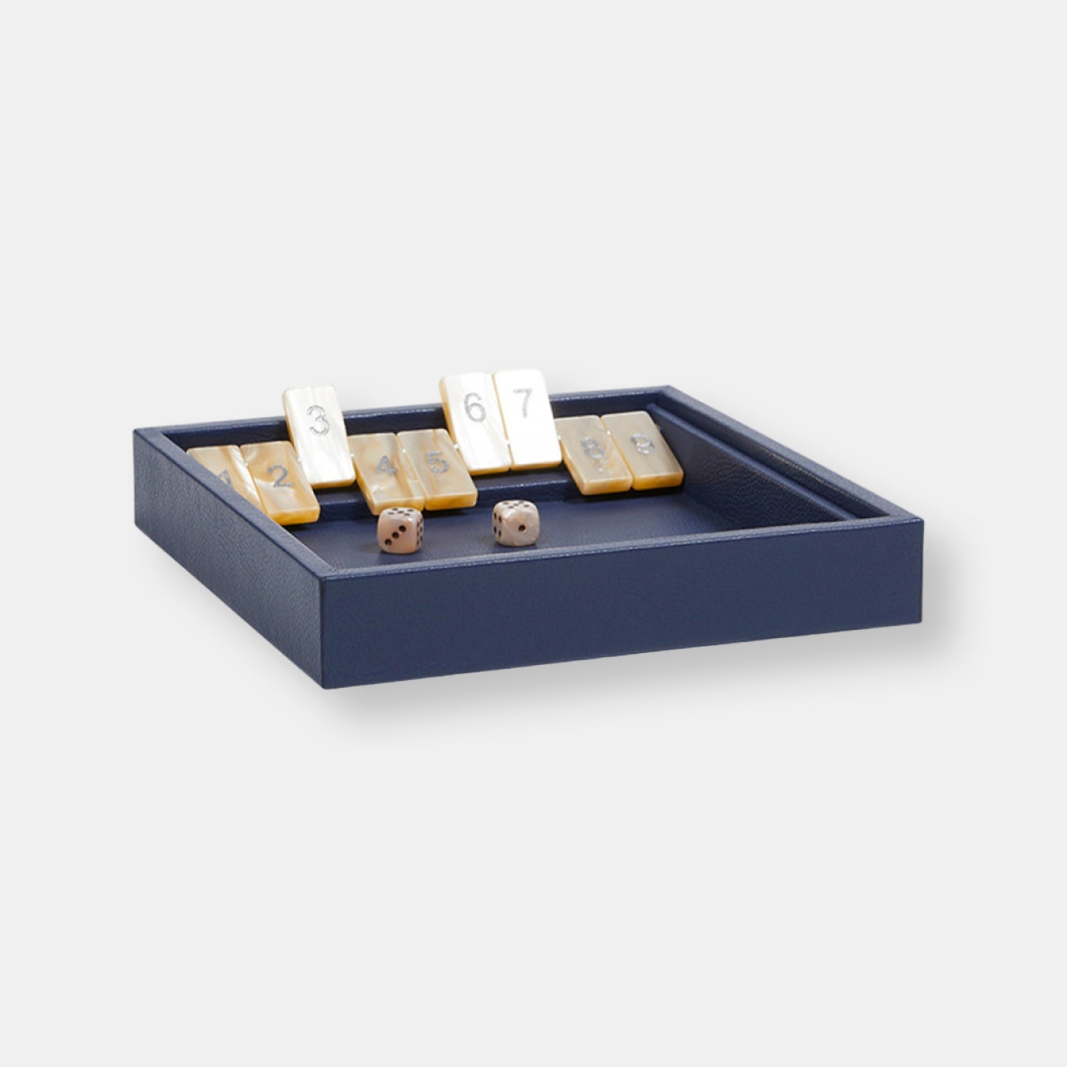 Shut the box bleu de france
