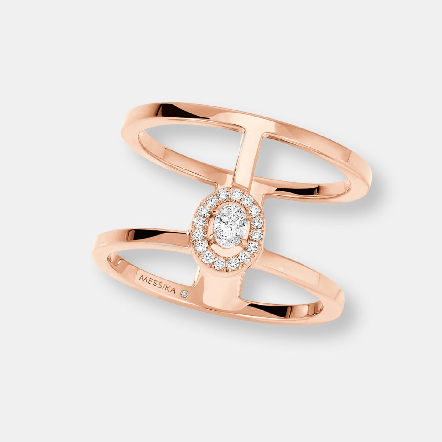 Bague glam'azone 2 rangs