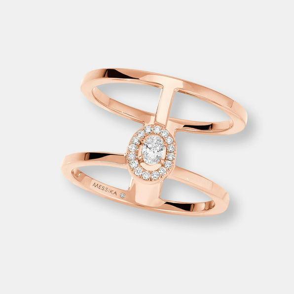 Bague glam'azone 2 rangs