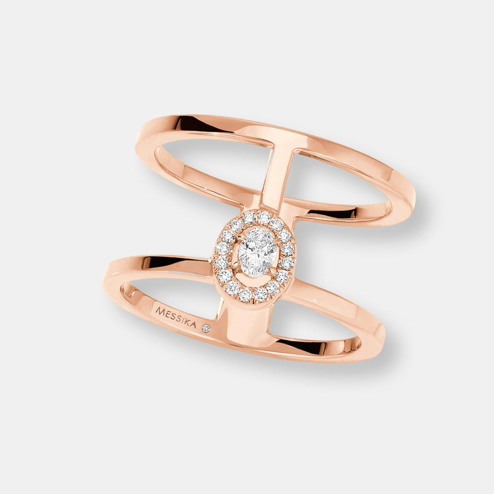 Bague glam'azone 2 rangs
