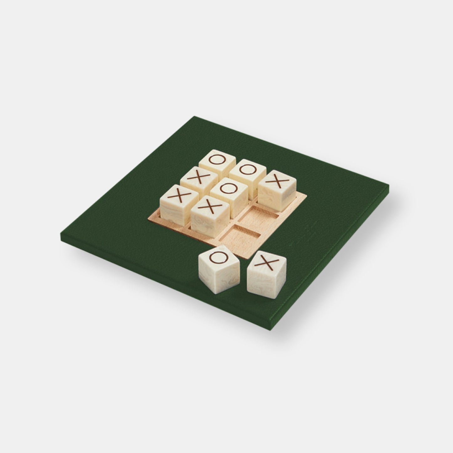 Tic tac toe buffle avocado