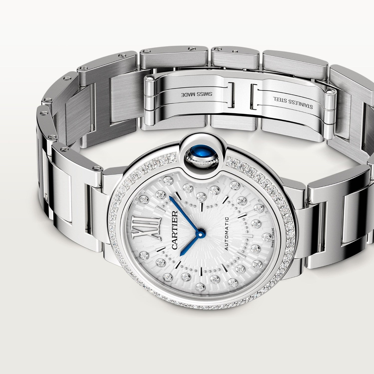 Montre ballon bleu de cartier