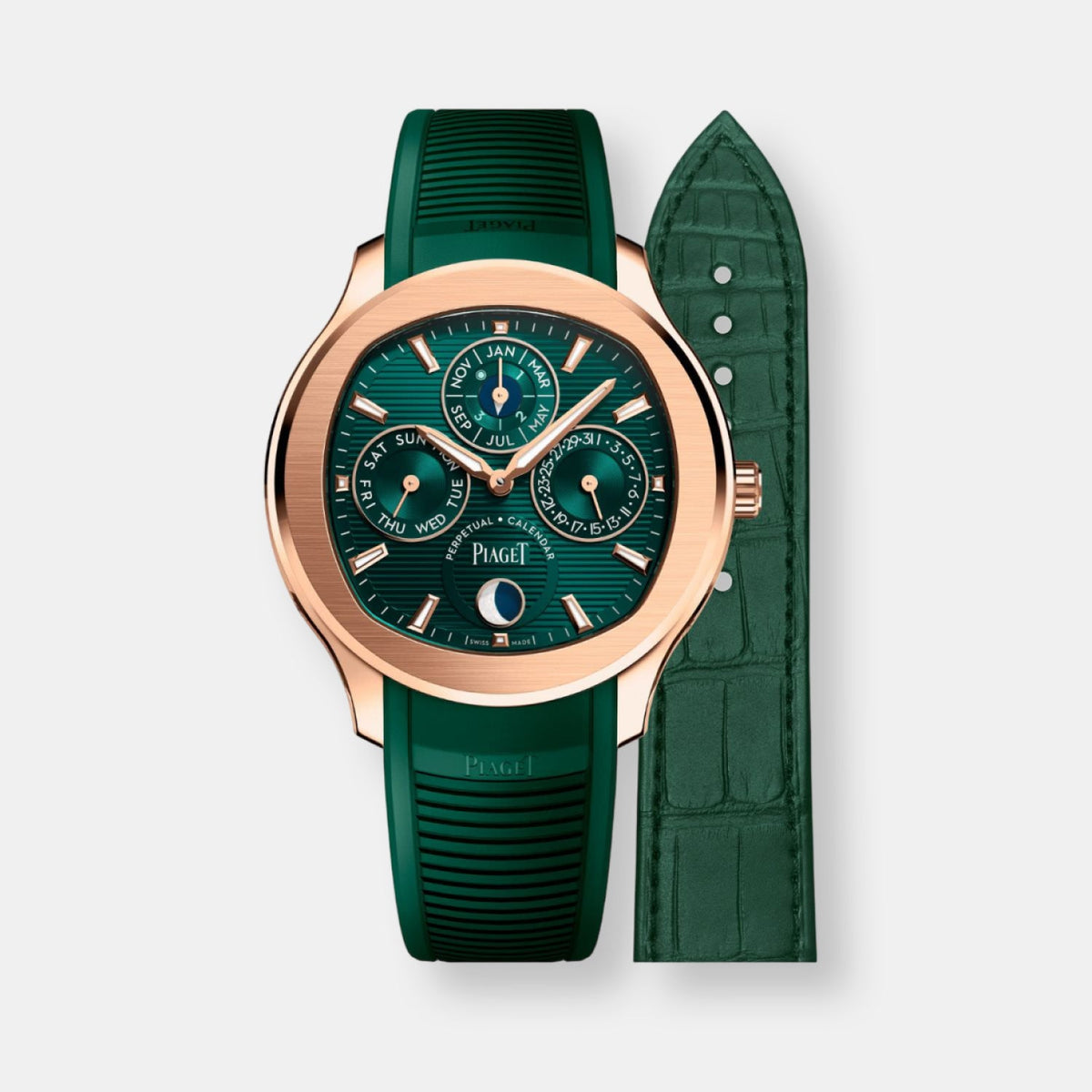 Montre piaget polo quantième  perpétuel extra-plate