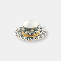 Rêves du nil coffret de 4 tasses et soucoupes thé